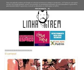 Linhadotrem.com.br(Linha do Trem) Screenshot