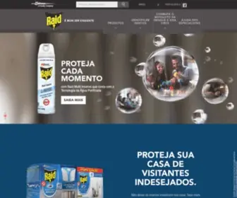 Linharaid.com.br(Raid repelente de insetos) Screenshot
