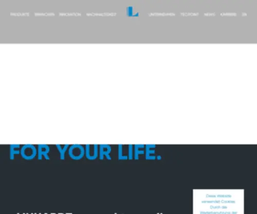 Linhardt.com(Packaging for life) Screenshot