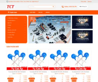 Linhkientuancuong.com(Linh Kiện Điện Tử) Screenshot