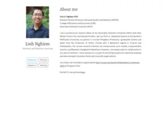 Linhnghiem.org(Statistics and Machine Learning) Screenshot