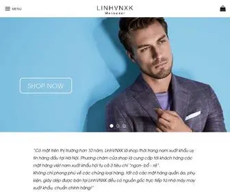 Linhvnxk.com(Quần áo nam xuất khẩu) Screenshot