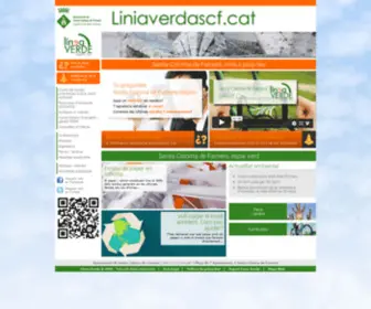 Liniaverdascf.cat(Linia Verda Ajuntament Santa Coloma de Farners ) Screenshot