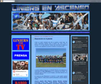 Liniersenascenso.com.ar(LINIERS EN ASCENSO) Screenshot