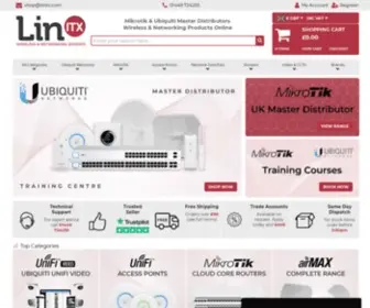 Linitx.com(Buy Ubiquiti) Screenshot