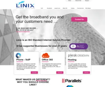 Linix.net(Liverpool Based Internet Service Provider) Screenshot