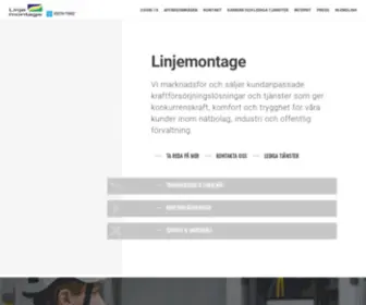 Linjemontage.se(Marknadsför) Screenshot