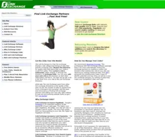 Link-Exchange.ws(The Link Exchange Directory) Screenshot