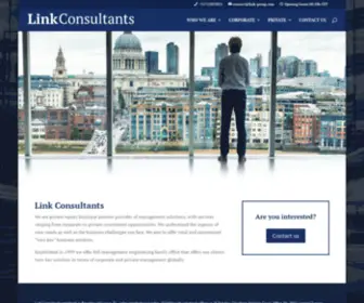 Link-Group.com(Link Consultants) Screenshot