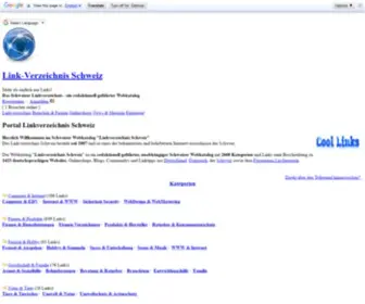 Link-Verzeichnis.ch(Link) Screenshot