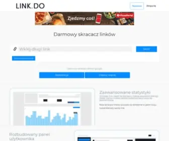 Link.do(This URL shortener) Screenshot
