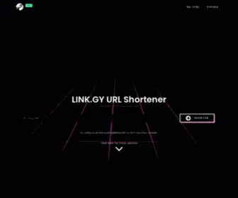 Link.gy(A Free URL Shortener) Screenshot