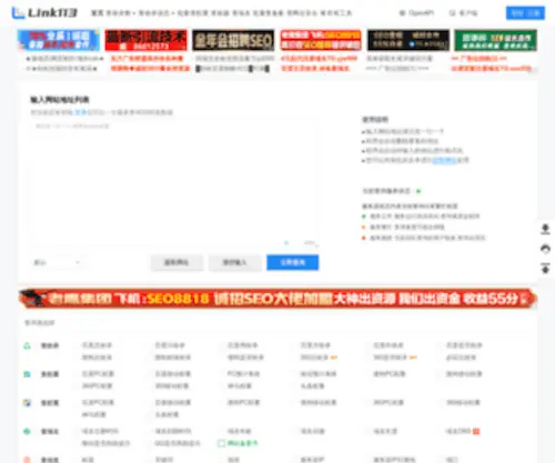 Link113.com(Link113站长工具) Screenshot