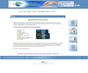 Link2Elearning.com(Online Learning Centre) Screenshot