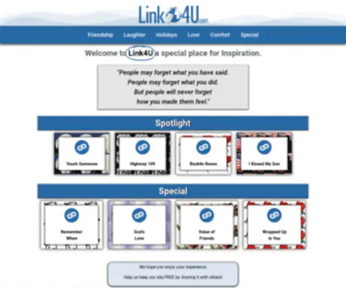 Link4U.com(Cards) Screenshot