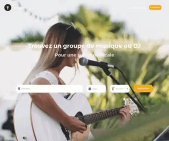 Linkaband.com(Groupes de musique) Screenshot