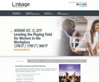 Linkageinc.com(Linkage, Inc) Screenshot