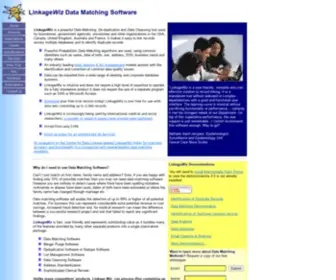 Linkagewiz.net(LinkageWiz Data Matching Software) Screenshot