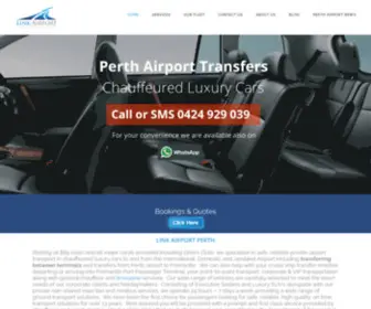 Linkairport.com.au(Airport Transfers Perth) Screenshot