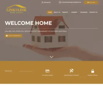Linkandlinkmanagement.com(Full-service property management in Solano County and surrounding areas) Screenshot