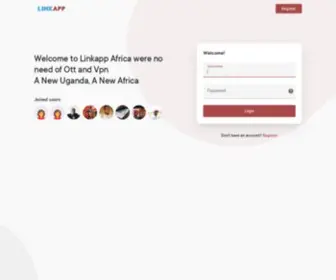 Linkappafrica.com(Linkapp Africa Inc) Screenshot