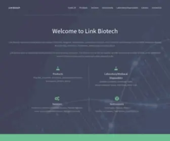 Linkbiotech.co.in(Link Biotech Link Biotech) Screenshot