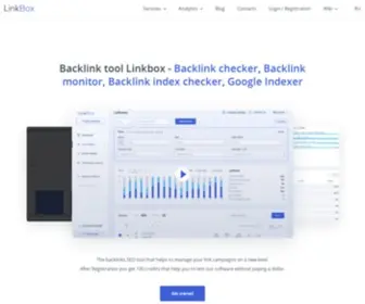 Linkbox.pro(Best backlinks software) Screenshot