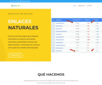 Linkbuilder.es(Enlaces Naturales) Screenshot