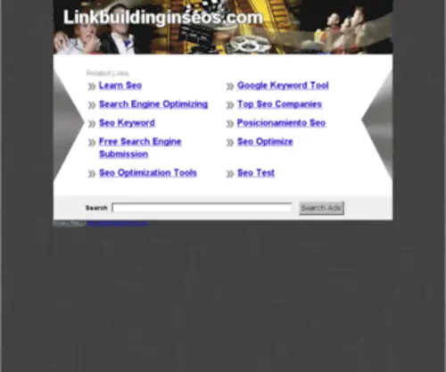 Linkbuildinginseos.com(My Site) Screenshot