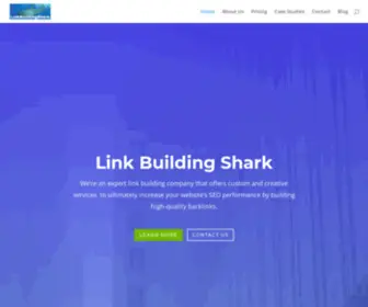 Linkbuildingshark.com(Link Building Shark) Screenshot