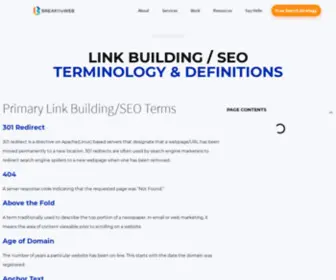 Linkbuildingwiki.com(Link Building Wiki by TextLinkBrokers.com) Screenshot