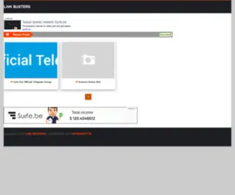 Linkbuster.tk(LINK BUSTERS) Screenshot