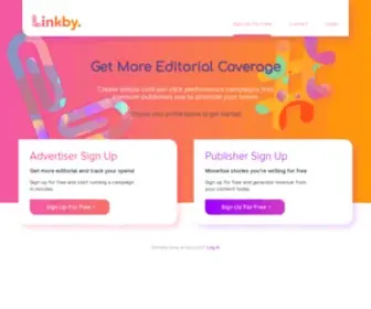 Linkby.com(Get More Editorial Coverage) Screenshot