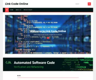 Linkcodeonline.com(Linkcodeonline) Screenshot