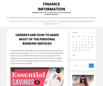 Linkcsere.org(Understand How To Make Most Of The Personal Banking Services) Screenshot