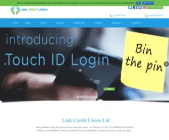 Linkcu.ie(Link Credit Union Ltd) Screenshot