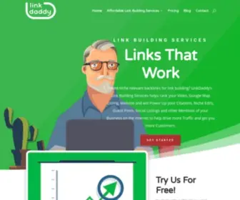 Linkdaddy.com(LinkDaddy®) Screenshot