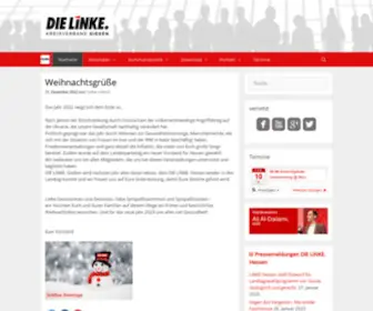 Linke-Giessen.de(Gießen) Screenshot