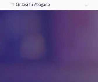 Linkeatuabogado.com(Encuentra abogados e información legal) Screenshot