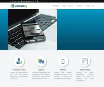 Linkedby.com.br(Sistemas para Logística) Screenshot