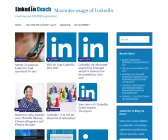 Linkedincoach.co.za(Coaching you ONLINE to greatness) Screenshot