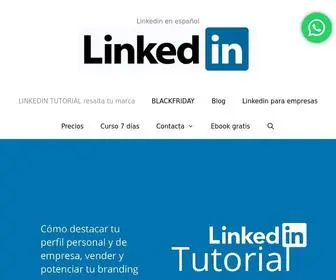 Linkedintutorial.es(Curso de Linkedin en español) Screenshot
