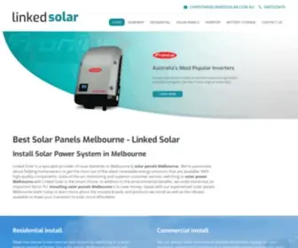 Linkedsolar.com.au(Linked Solar Panels Melbourne) Screenshot