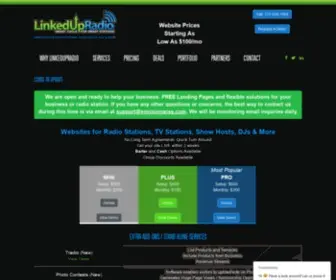Linkedupradio.com(Linkedupradio) Screenshot