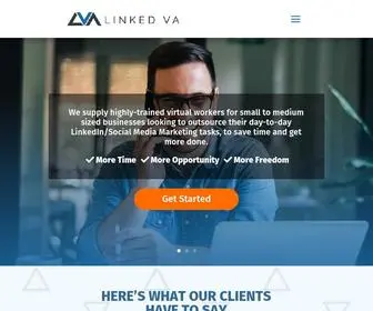 Linkedva.com(LinkedVA) Screenshot