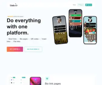 Linkeer.net(Everything in one link) Screenshot