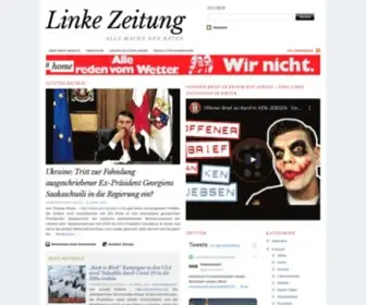 Linkezeitung.de(Linke Zeitung) Screenshot