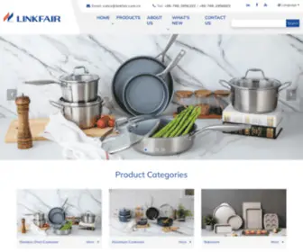 Linkfair.com(OEM Cookware Manufacturer) Screenshot