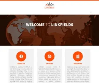 Linkfields.co.za(Linkfields) Screenshot