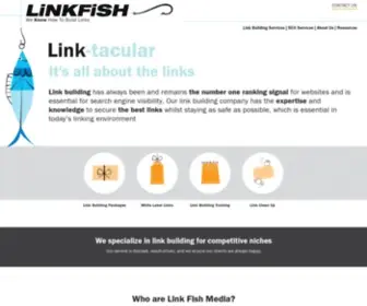 Linkfishmedia.com(Link Fish Media) Screenshot